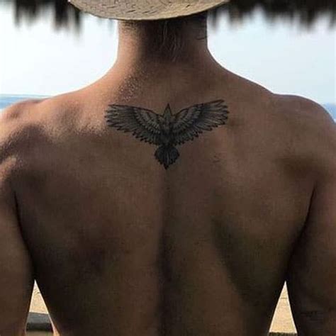 small back tattoos for men